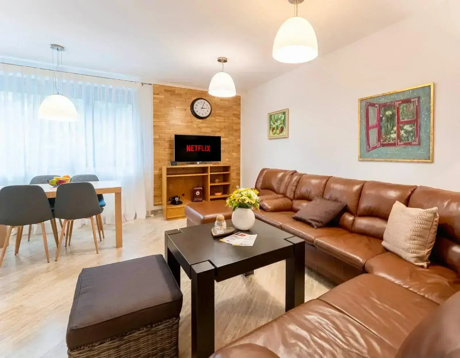 Apartament 3 camere cu gradina la cheie in complex nou!