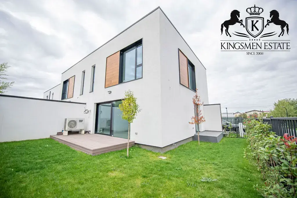 Casă modernă în Otopeni, curte 200 mp, 4 camere, cartier select